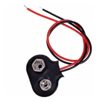 Comprar 10 X Cable De Poder Bateria 9v Conector Arduino Pic Diy 