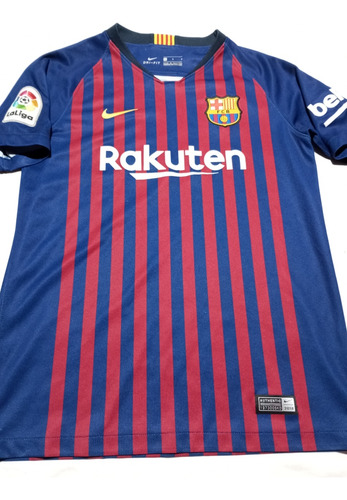 Camiseta De Fútbol  Barcelona España Nike Original Impecable