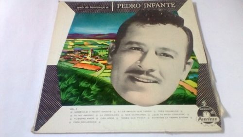 Lp Serie De Homenaje A Pedro Infante Vol 4