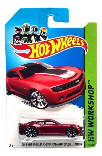 Hot Whels 2013 Hw Chevy Camaro Special Edition Año 2014