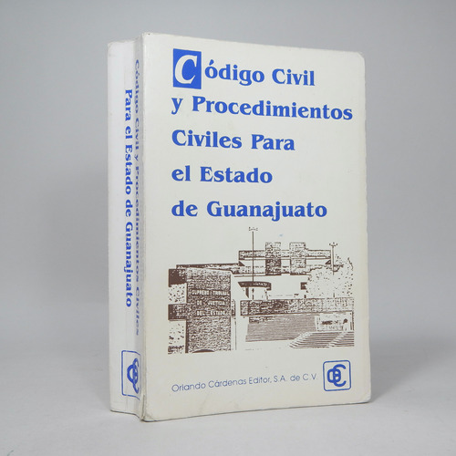 Código Civil Procedimientos Civiles Para Guanajuato 1999 I1