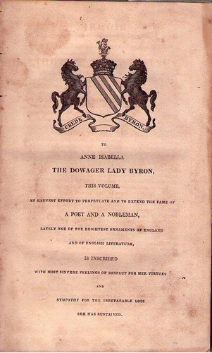 Memoirs Of The Life And Writings Of Lord Byron. Clinton  Geo
