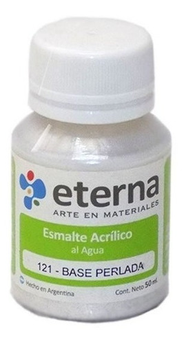 Esmalte Acrilico Al Agua Eterna X 37ml Color del óleo 121 BASE PERLADA