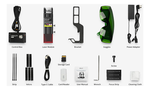 Creality Kit De Módulo Láser Potencia De Luz 10w