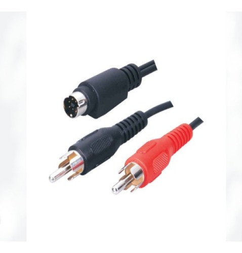 Cables De S-video A 2 Rca