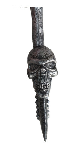 Imagen 2 de 3 de Colgante Cadena Arma Decoracion Halloween Cotillon Disfraz