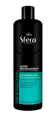 Loção Alisante Nazca Sfera Profissional Neutralizante 500ml