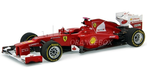 F1 Ferrari Fer Alonso Malaysia Gp 2012 Hot Wheels 1:18 X5484