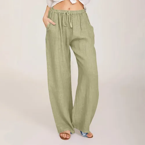 Pantalones lisos mujer new arrivals