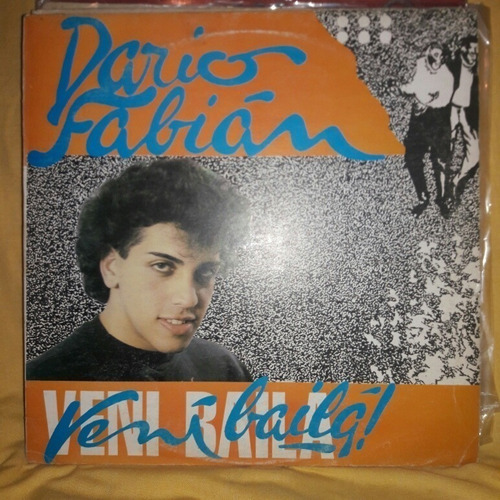 Vinilo Dario Fabian Veni Baila + Insert C2