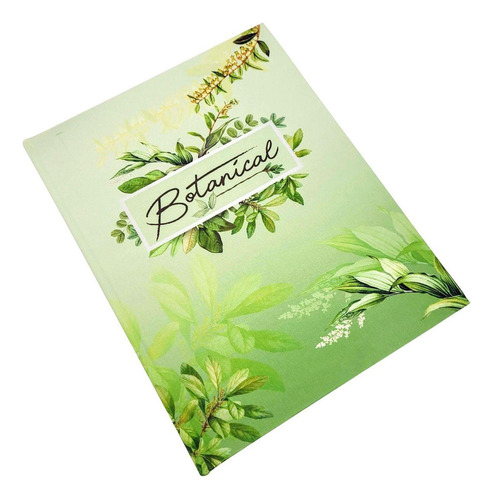 Caixa Livro Decorativa Verde Botanical 30x24x5cm G