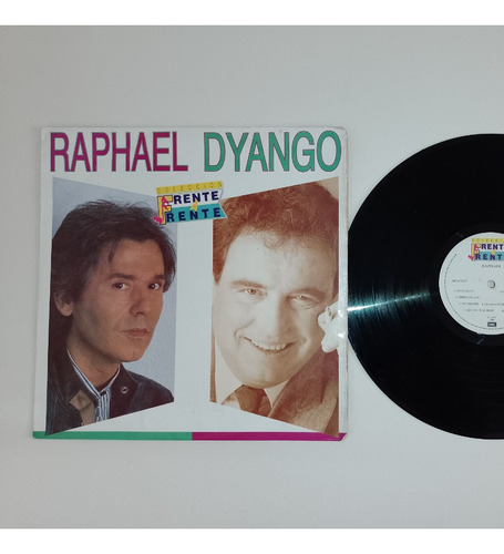 Lp Vinilo Raphael Dyango Frente A Frente Colombia 1994