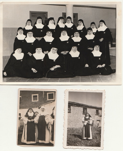 Lote 3 Fotos Religiosas* Monjas Dominicas España 1966* (Usado)