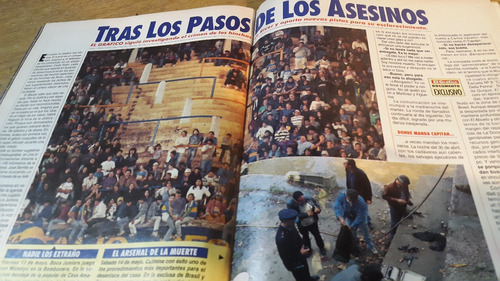 Revista El Grafico Nº 3893 Año 1994 Futbol Crimen De Hinchas