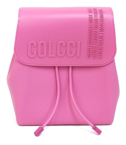 Bolsa Mochila Colcci Chicago Lovers Feminina Rosa