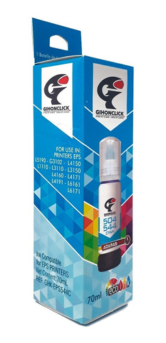 Tinta Gihonclick 504/54 Compatible Eps L5190 L4150 L111 G310