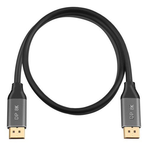 Cable Displayport 32,4 Gbps Cable De Conexión Compatible 1m