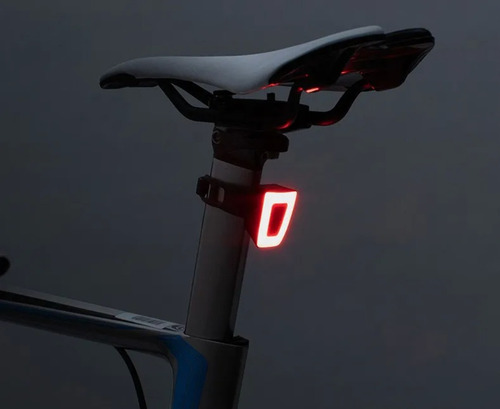 Luz Trasera Bicicleta Recargable Casco, Mochila Rockbros