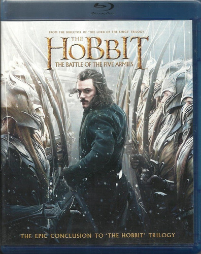 El Hobbit La Batalla De Los Cinco Ejércitos | Blu Ray + Dvd