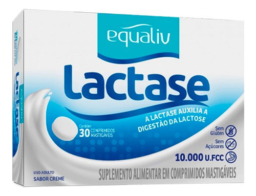 Lactase Equaliv 10.000 U.FCC 30 Comprimidos