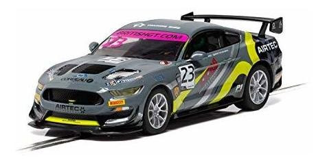 Scalextric Ford Mustang Gt4 British Gt*****:32 Coche Con Ran