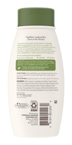 Aveeno Daily Moisturizing Jabón Liquido Corporal 532ml Origi