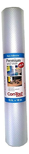 Contact Premium Nonadhesive Shelf Liner 15 Ft Paquete De 2 P