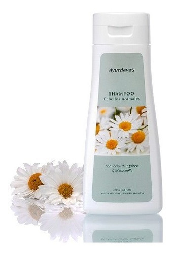 Shampoo Natural Ayurdeva's Con Leche De Quinoa & Manzanilla