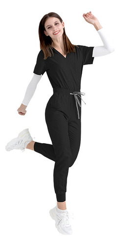Pijama Dama Quirúrgica Scrub Mujer Jogger Uniforme Scrub Set
