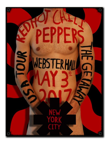 #92 - Cuadro Vintage 30 X 40 No Chapa Red Hot Chilli Peppers