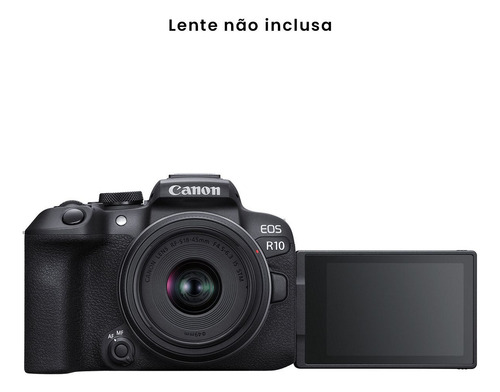 Câmera Mirrorless Canon R10 24.2mp, Aps-c Cmos, 4k30