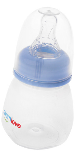 Mini Botella Silicona Alimentador Para Juguetes De Azul