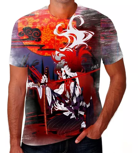 Camisa Camiseta Haganezuka Demon Slayer Envio Rápido 07