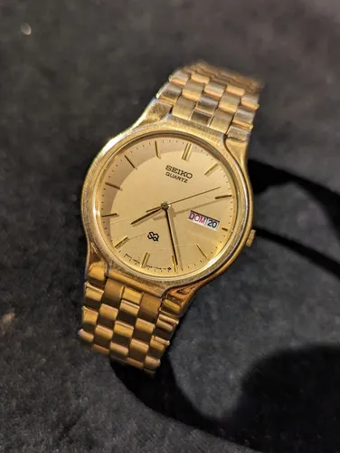 Reloj Seiko Japon s Dorado Vintage