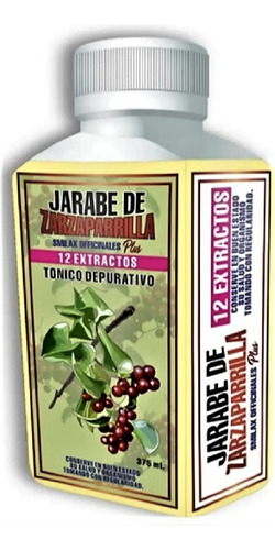 Zarzaparrilla Jarabe 375ml - mL