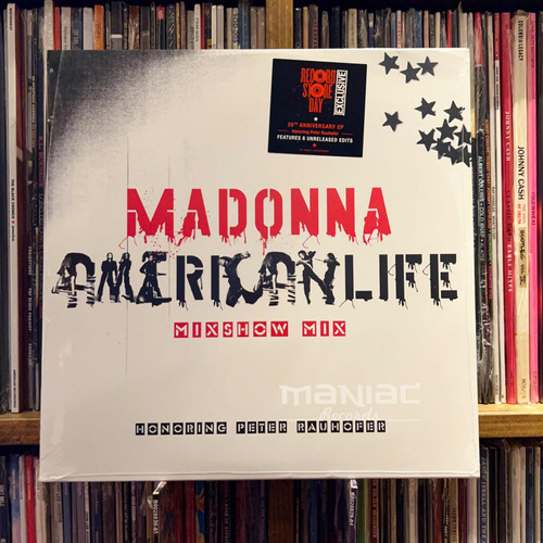 Madonna American Life Mixshow Mix In Memory Of Peter Vinilo
