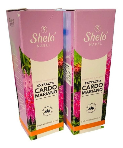 2 Pack Extracto De Cardo Mariano Shelo