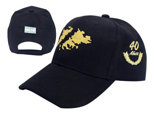 Imagen 1 de 5 de Gorra Islas Malvinas Argentinas Cap Bordadas 40 Aniversario