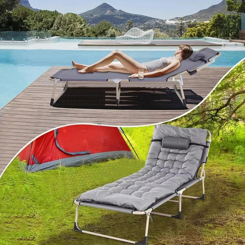 Esenzo cama plegable con colchon desmontable portatil