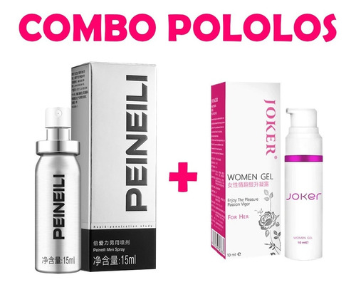 Combo Peineili + Joker Potenciador Parejas Pack Novios Rz