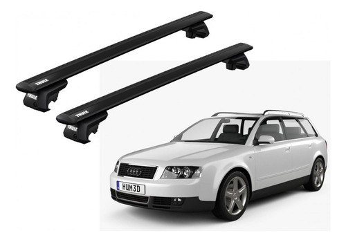 Barras Thule Audi A4 Avant 05-07 Re / Wingbar Evo Black