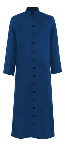 Bata Medieval De Sacerdote De Iglesia, Chaqueta, Sotana, Pre