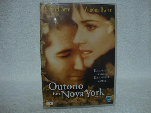 Dvd Original Outono Em Nova York- Com Richard Gere