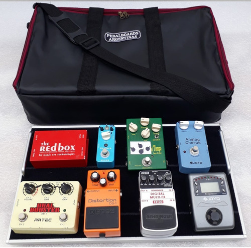 Pedalboard Para Pedales 45x26 Con Estuche Semi Rigido 