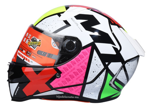 Casco Integral Mt Ff110b Revenge2 S  Perla- Blanco Brillante