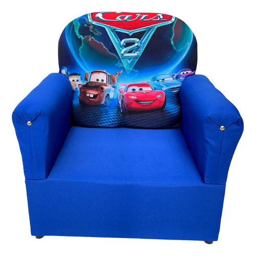 Mini Puff Sofa Kids Infantil Poltrona Sofazinho Bebe Carros