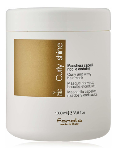 Fanola Curly Shine - Máscara Para Cabello