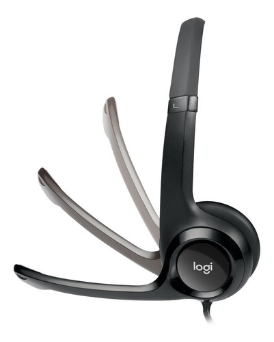 Imagen 7 de 8 de Auriculares Headset Logitech Clearchat H390 Microfono Usb Skype Pc Mac Gtia Oficial