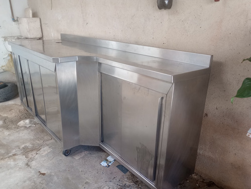 Balcão Seco De Buffet , Todo Em Inox!!!