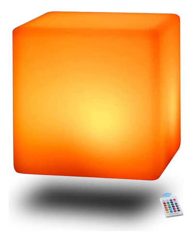 Luz Nocturna Led, Luz Nocturna Inalámbrica, Cubo Led Y Bola